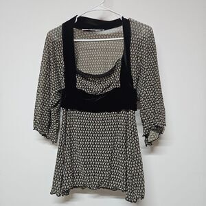 Y2k Max Studio Blouse Size Med.